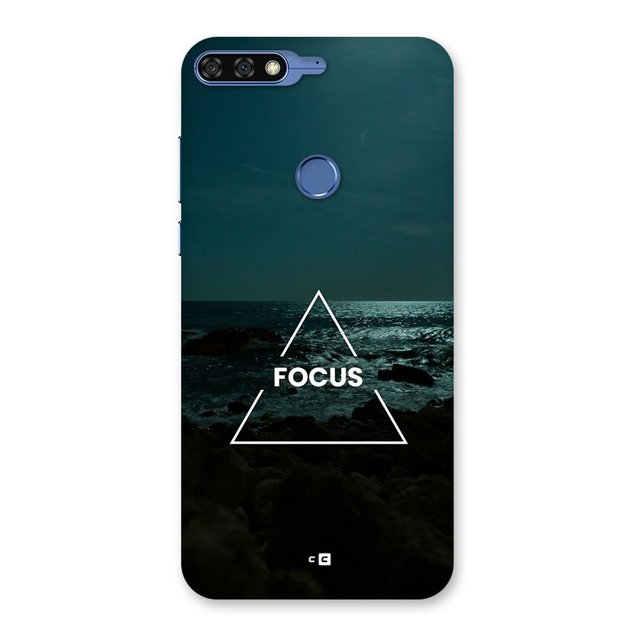 Prime Focus Back Case for Honor 7C