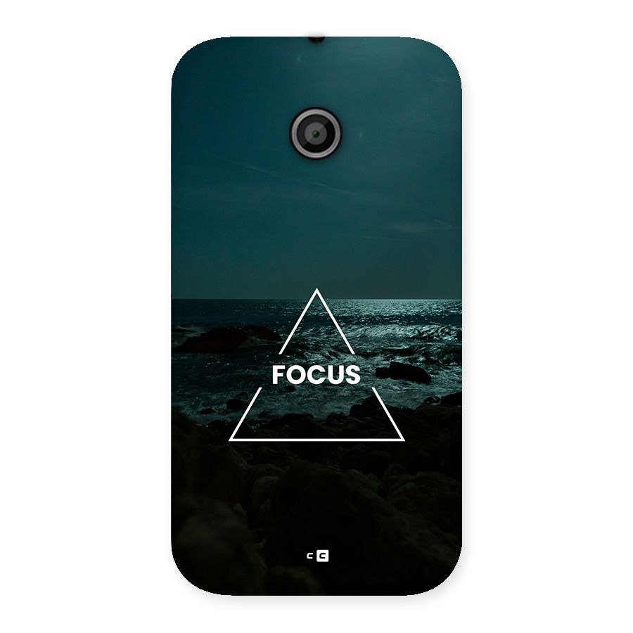 Prime Focus Back Case for Moto E