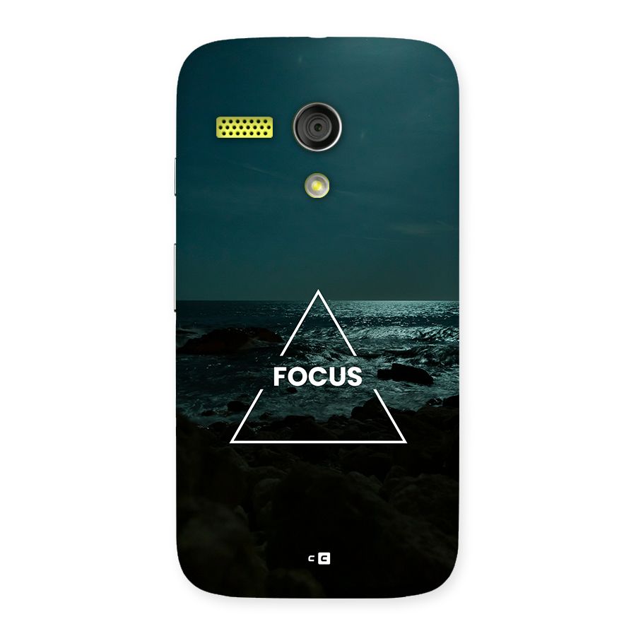 Prime Focus Back Case for Moto G