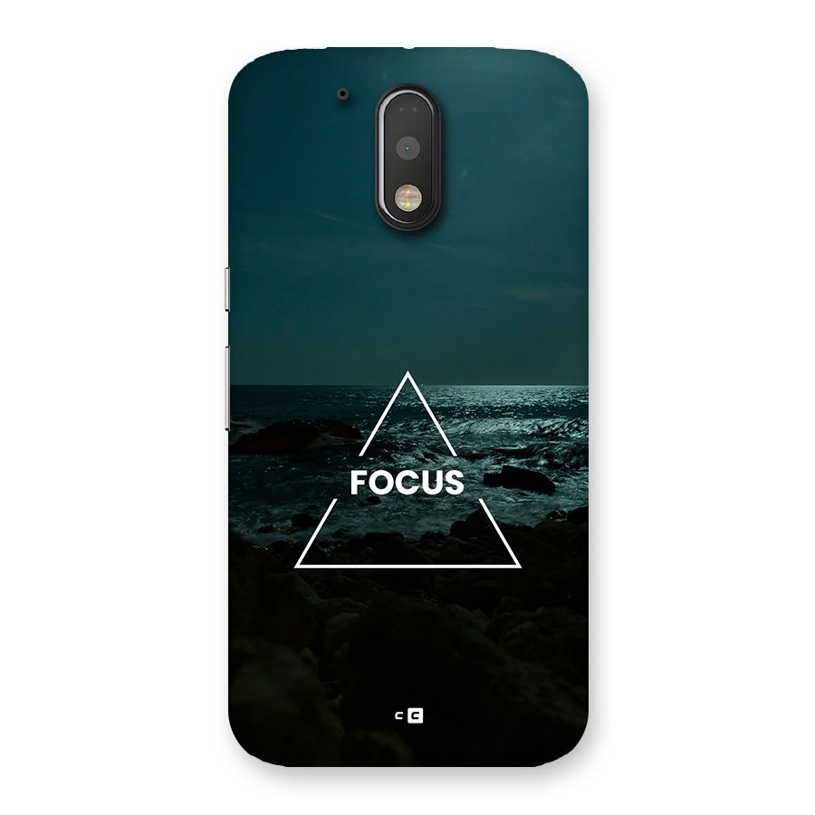 Prime Focus Back Case for Moto G4