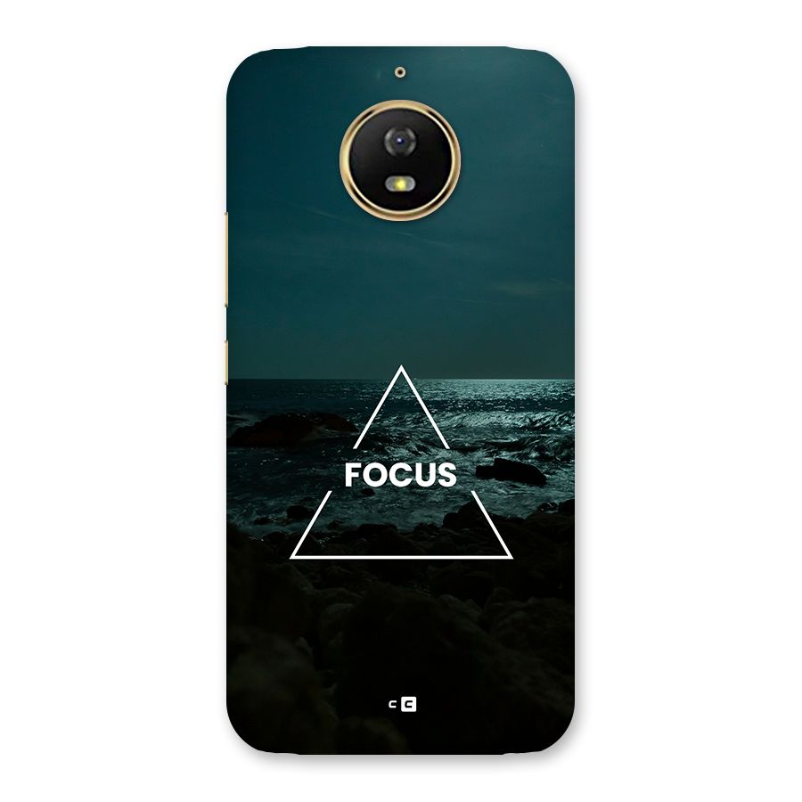 Prime Focus Back Case for Moto G5s