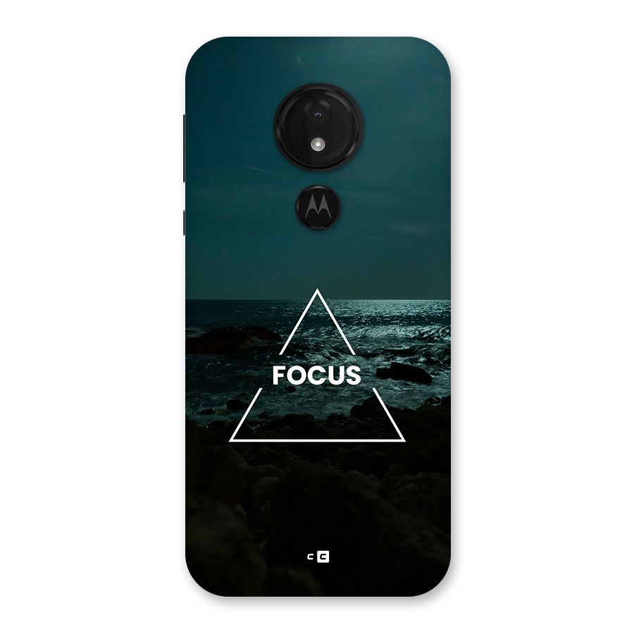 Prime Focus Back Case for Moto G7 Power