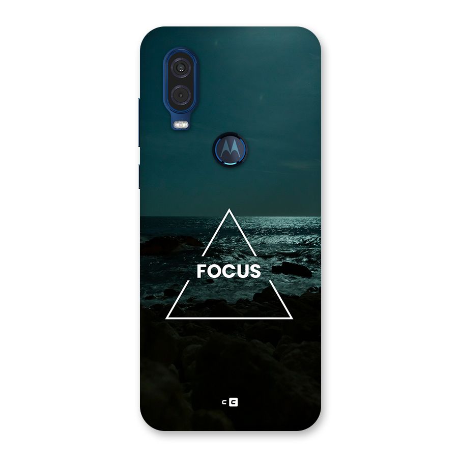Prime Focus Back Case for Motorola One Vision