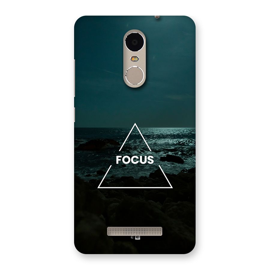 Prime Focus Back Case for Redmi Note 3