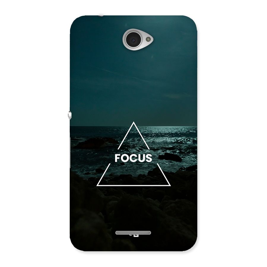 Prime Focus Back Case for Xperia E4