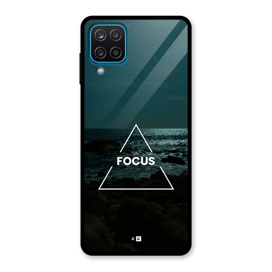 Prime Focus Glass Back Case for Galaxy A12