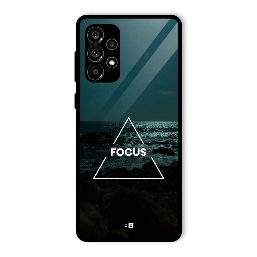 Prime Focus Glass Back Case for Galaxy A73 5G