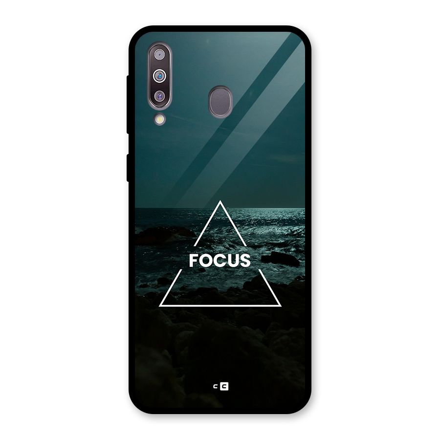 Prime Focus Glass Back Case for Galaxy M30