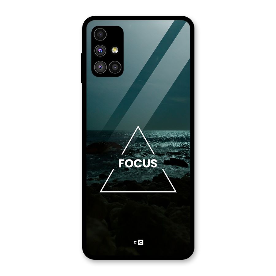 Prime Focus Glass Back Case for Galaxy M51
