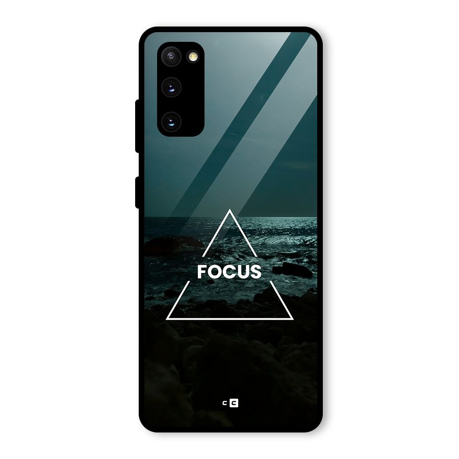Prime Focus Glass Back Case for Galaxy S20 FE