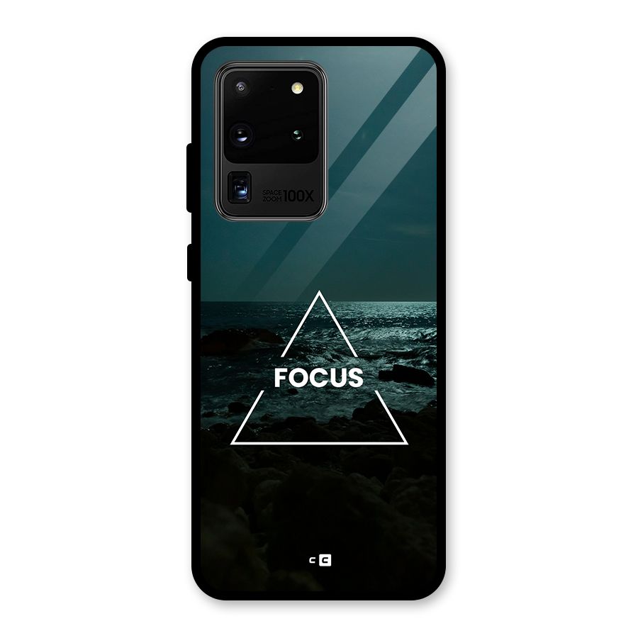 Prime Focus Glass Back Case for Galaxy S20 Ultra