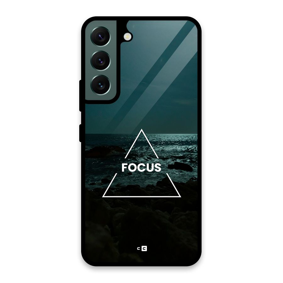 Prime Focus Glass Back Case for Galaxy S22 5G