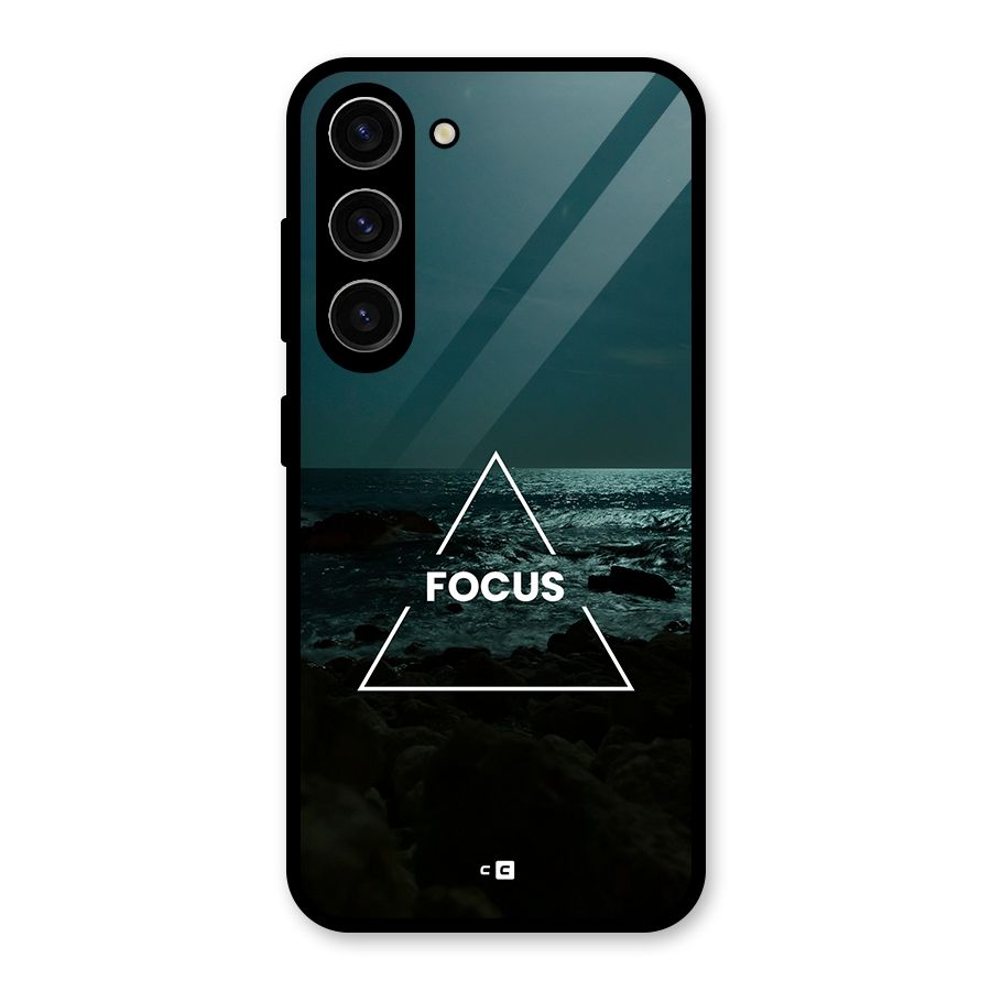 Prime Focus Glass Back Case for Galaxy S23