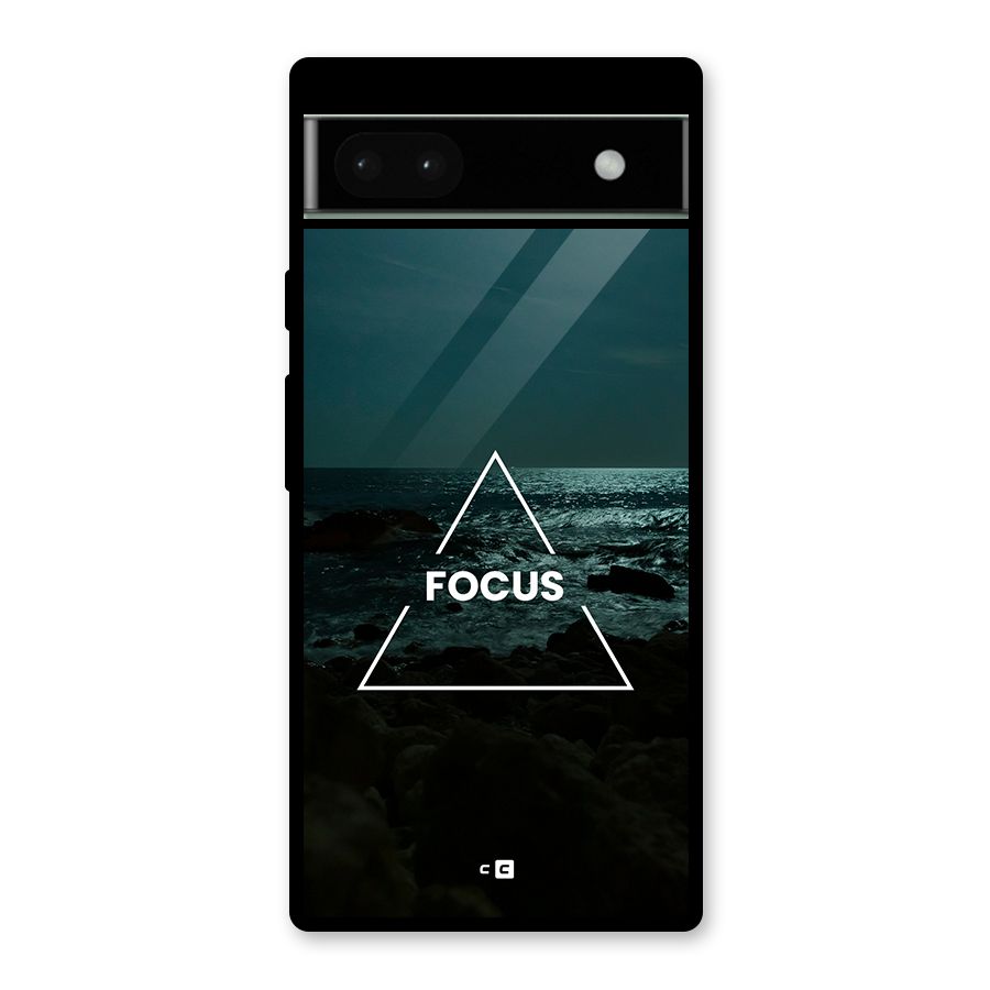 Prime Focus Glass Back Case for Google Pixel 6a