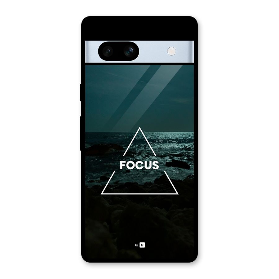 Prime Focus Glass Back Case for Google Pixel 7a