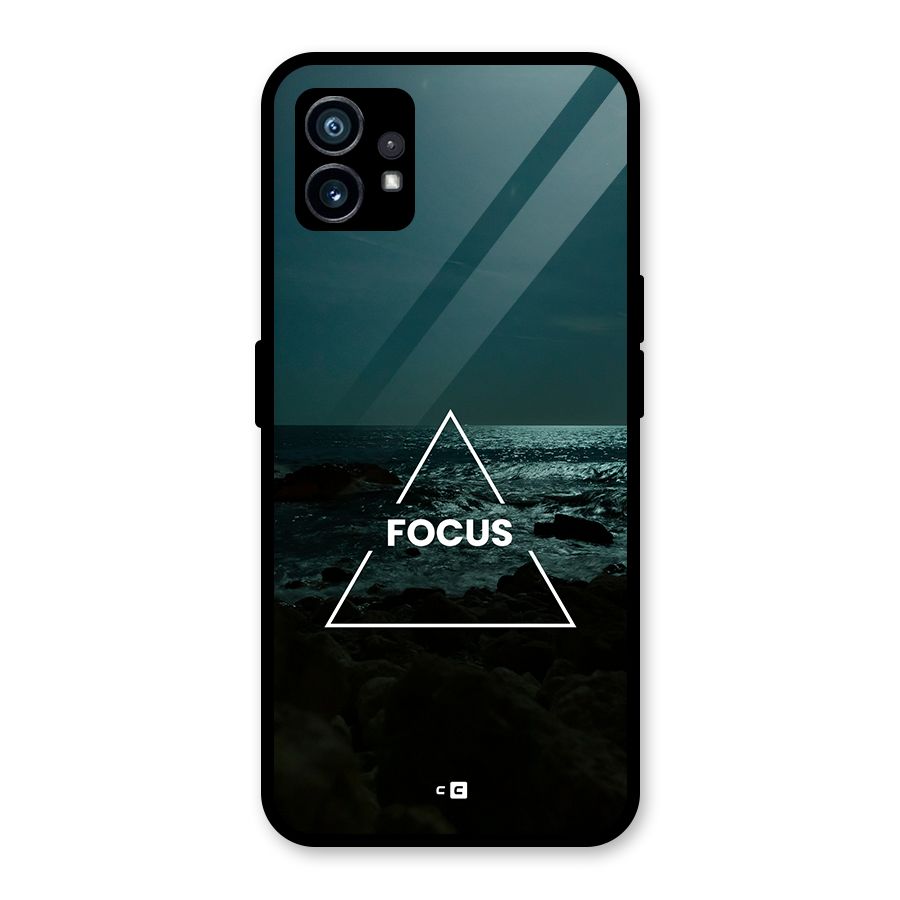Prime Focus Glass Back Case for Nothing Phone 1
