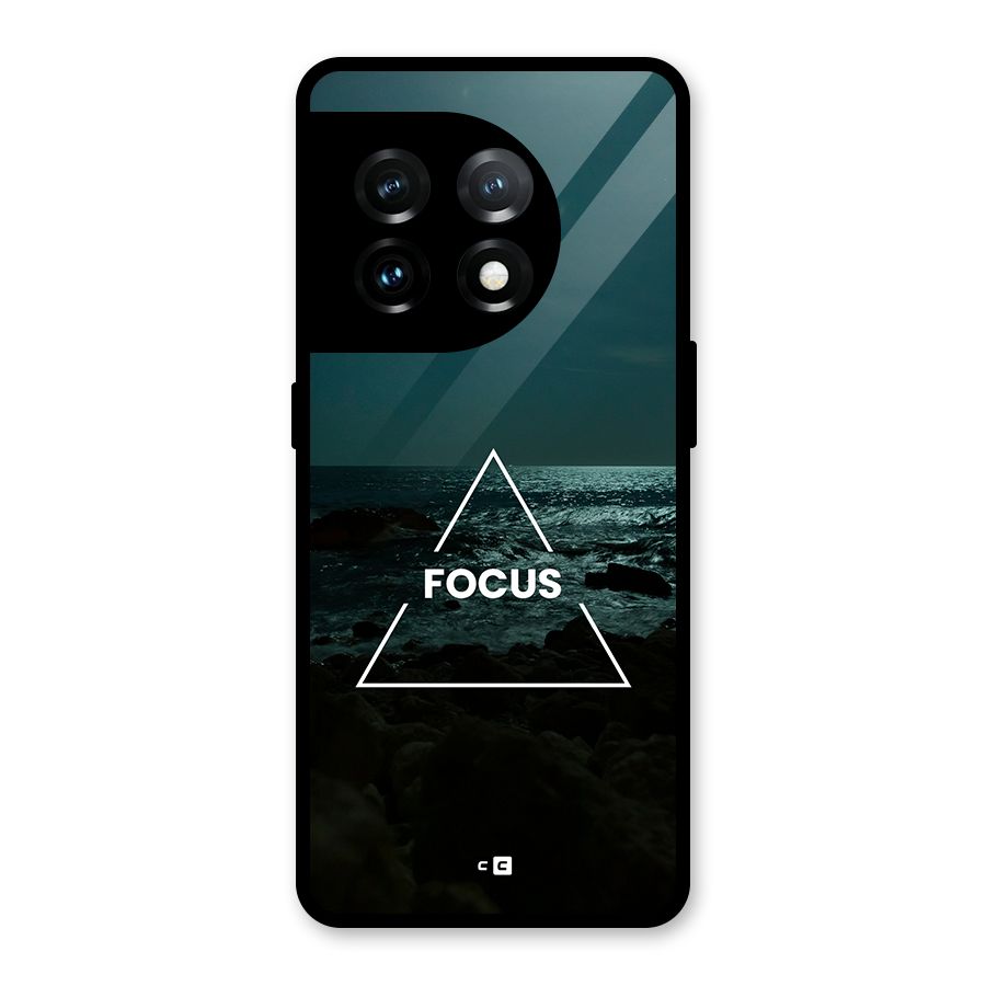 Prime Focus Glass Back Case for OnePlus 11