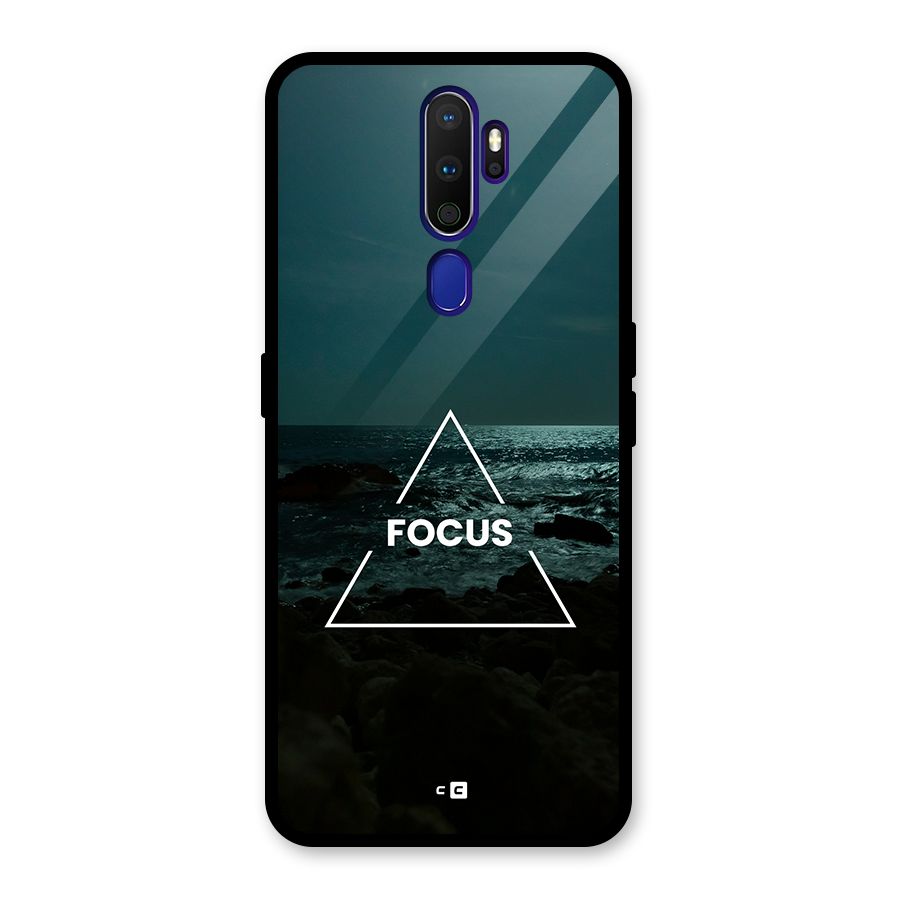 Prime Focus Glass Back Case for Oppo A9 (2020)