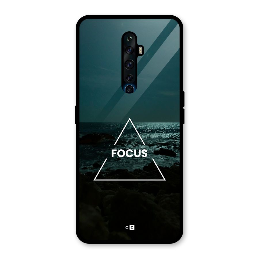 Prime Focus Glass Back Case for Oppo Reno2 Z