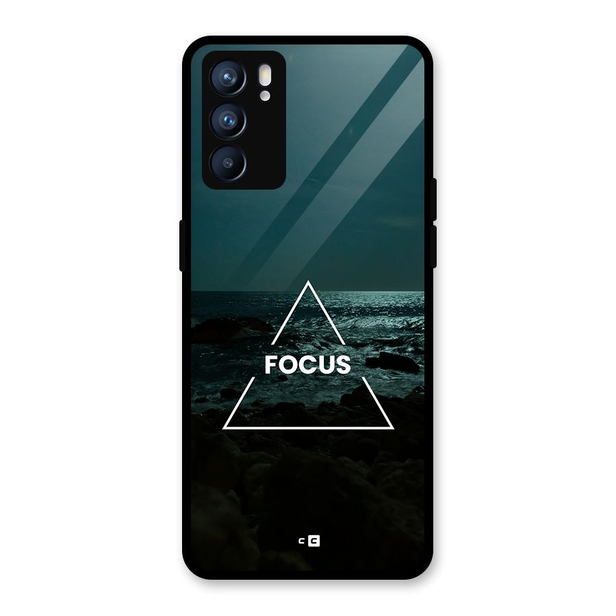 Prime Focus Glass Back Case for Oppo Reno6 5G