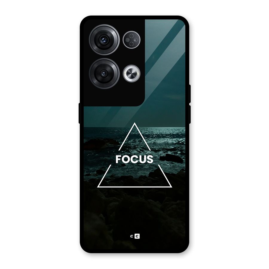 Prime Focus Glass Back Case for Oppo Reno8 Pro 5G