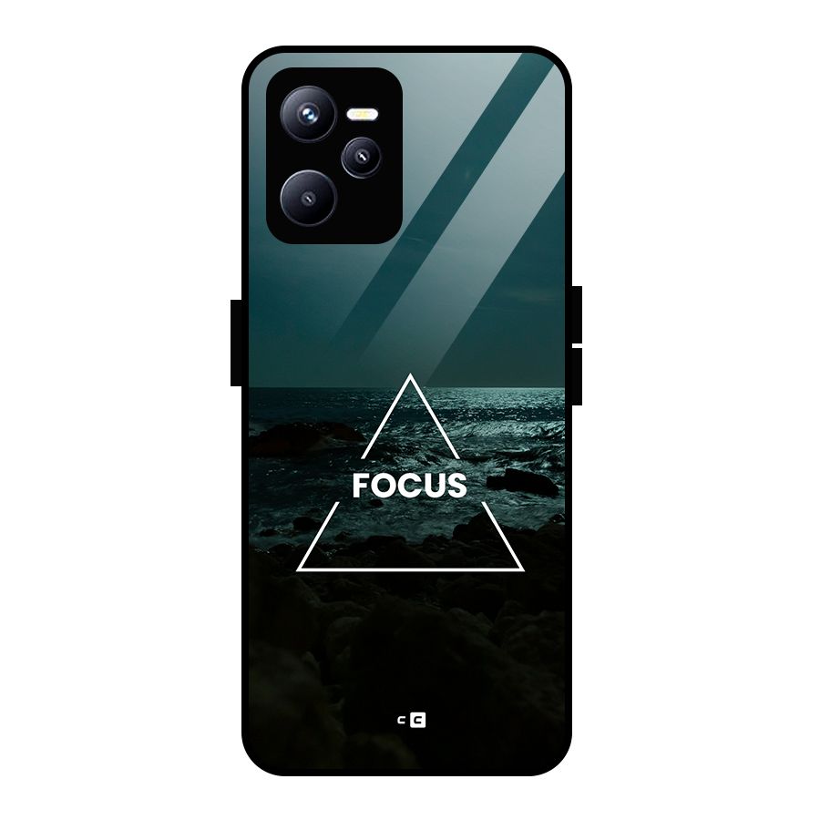 Prime Focus Glass Back Case for Realme C35