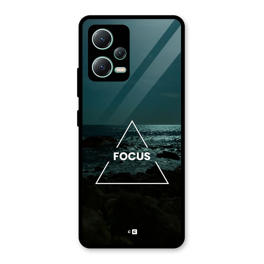 Prime Focus Glass Back Case for Redmi Note 12 5G