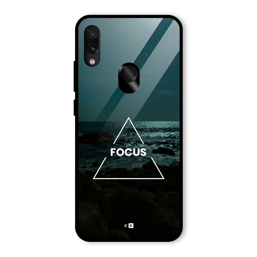 Prime Focus Glass Back Case for Redmi Note 7 Pro