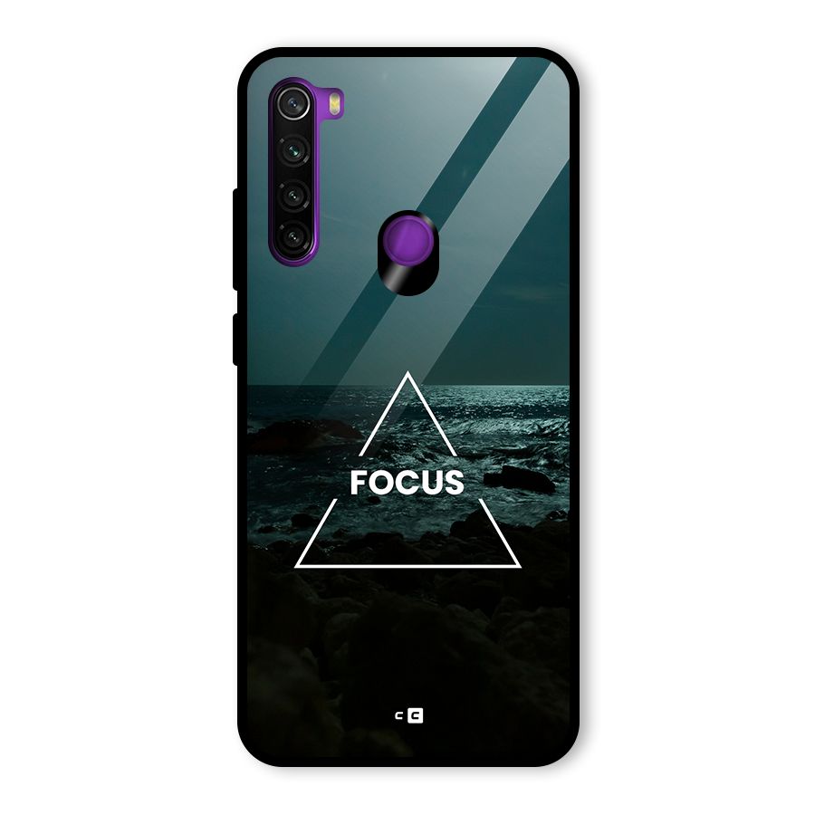 Prime Focus Glass Back Case for Redmi Note 8