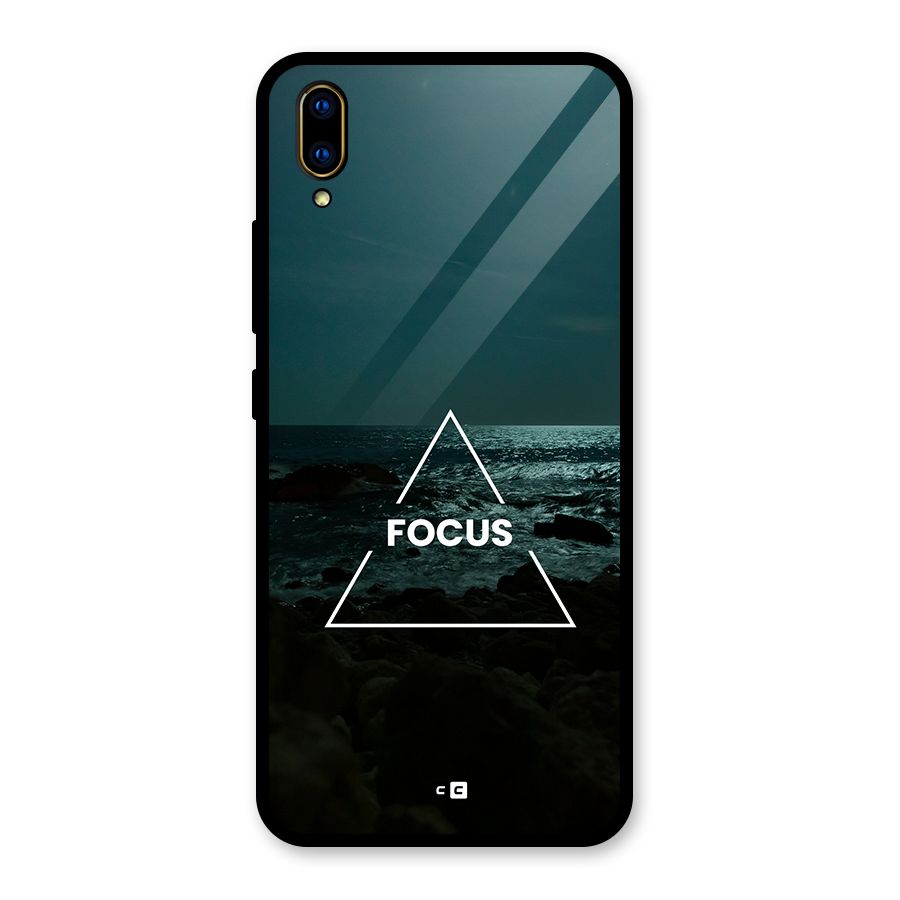 Prime Focus Glass Back Case for Vivo V11 Pro