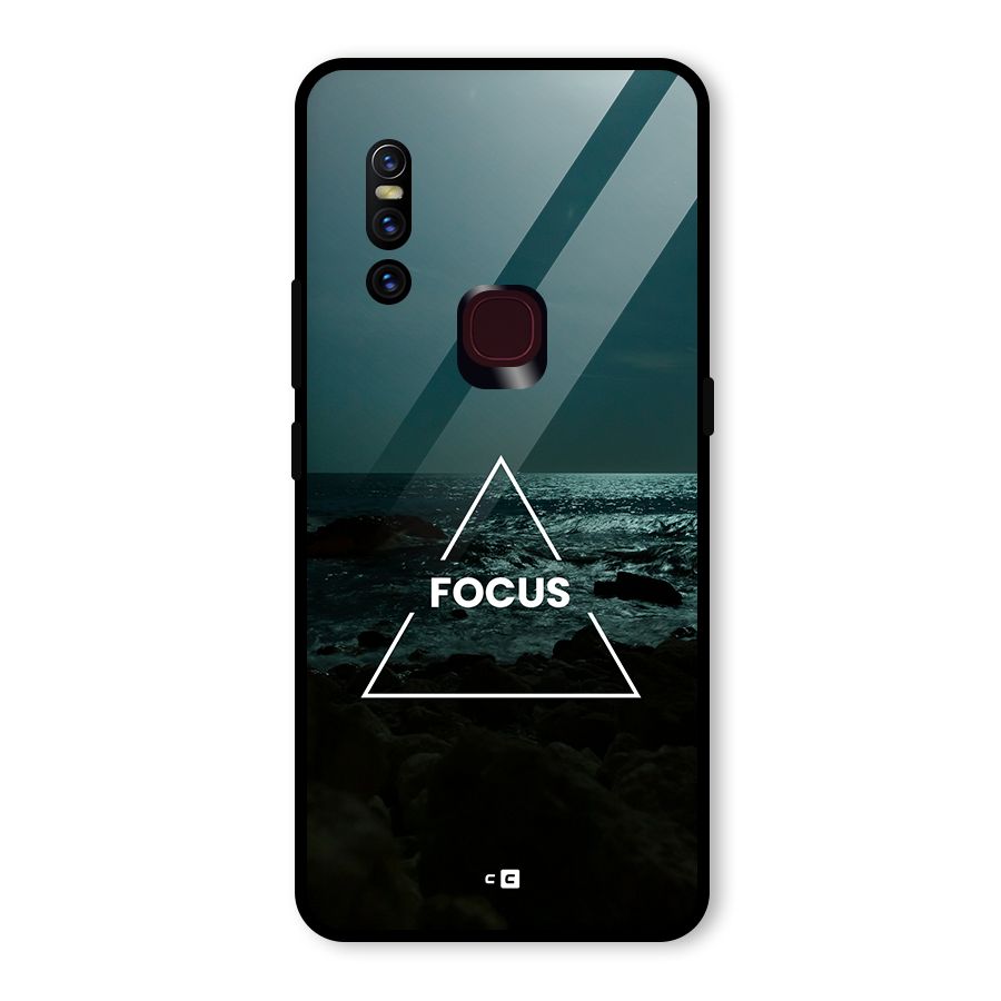 Prime Focus Glass Back Case for Vivo V15