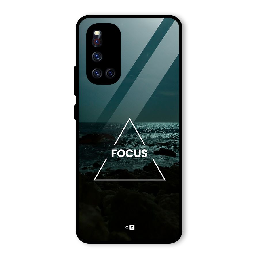 Prime Focus Glass Back Case for Vivo V19