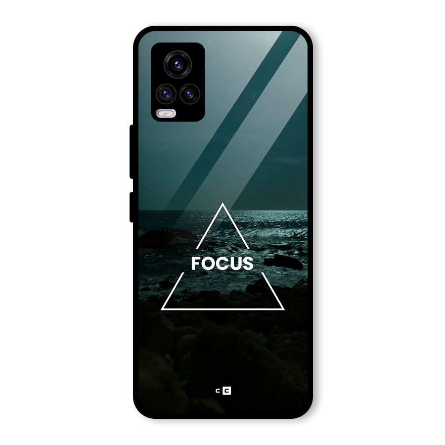 Prime Focus Glass Back Case for Vivo V20
