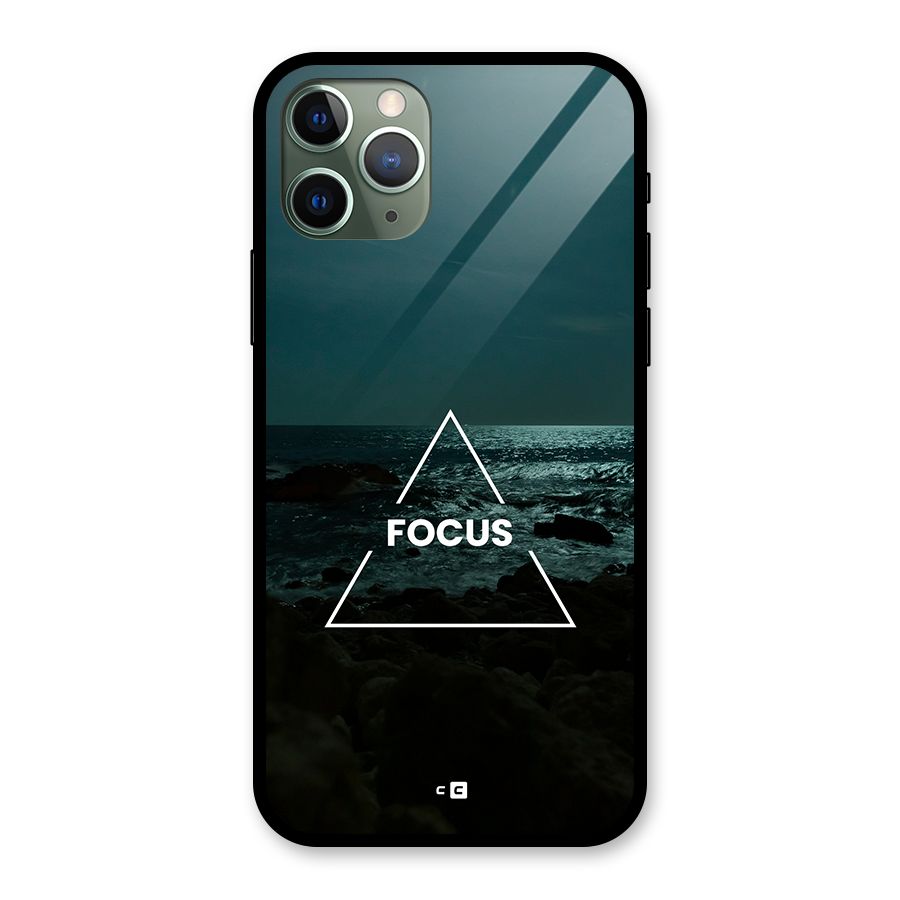 Prime Focus Glass Back Case for iPhone 11 Pro