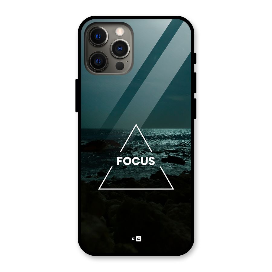 Prime Focus Glass Back Case for iPhone 12 Pro Max