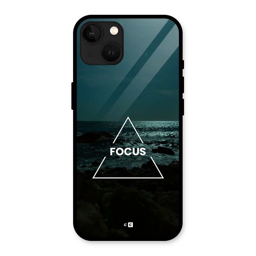 Prime Focus Glass Back Case for iPhone 13