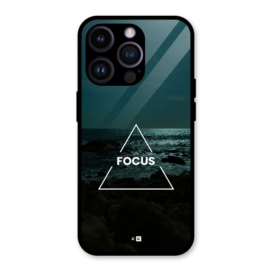 Prime Focus Glass Back Case for iPhone 14 Pro