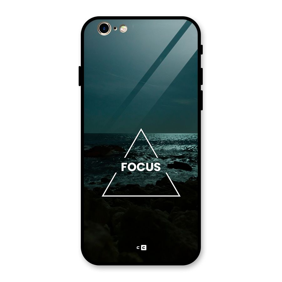 Prime Focus Glass Back Case for iPhone 6 6S