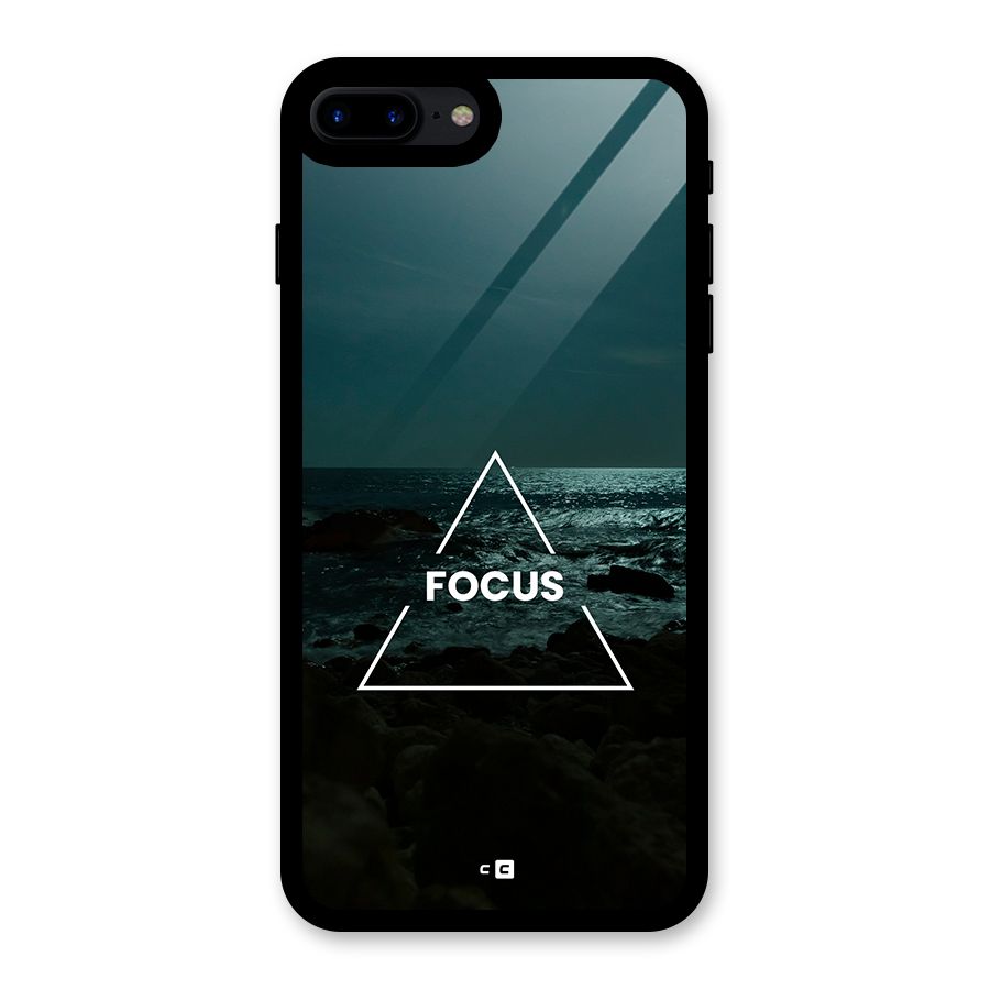 Prime Focus Glass Back Case for iPhone 8 Plus