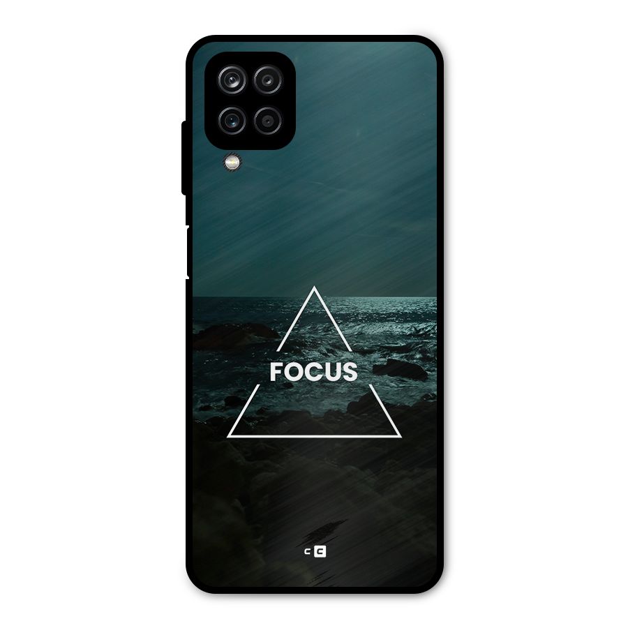 Prime Focus Metal Back Case for Galaxy A12