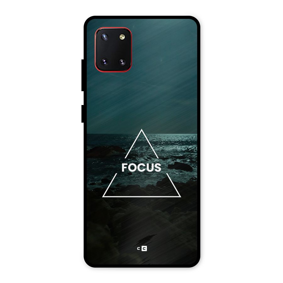 Prime Focus Metal Back Case for Galaxy Note 10 Lite
