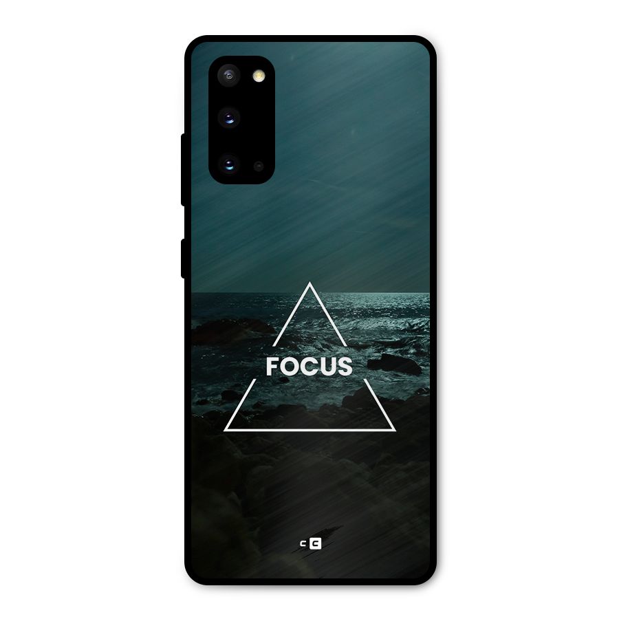 Prime Focus Metal Back Case for Galaxy S20