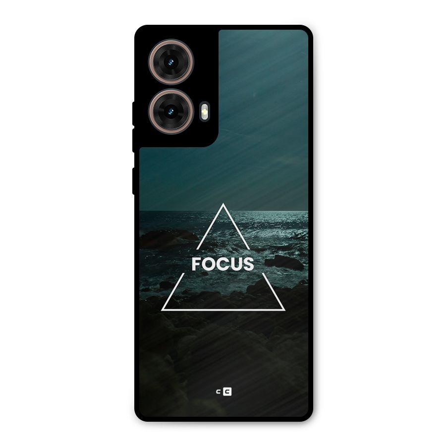 Prime Focus Metal Back Case for Moto G85