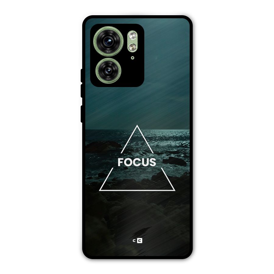 Prime Focus Metal Back Case for Motorola Edge 40 5G