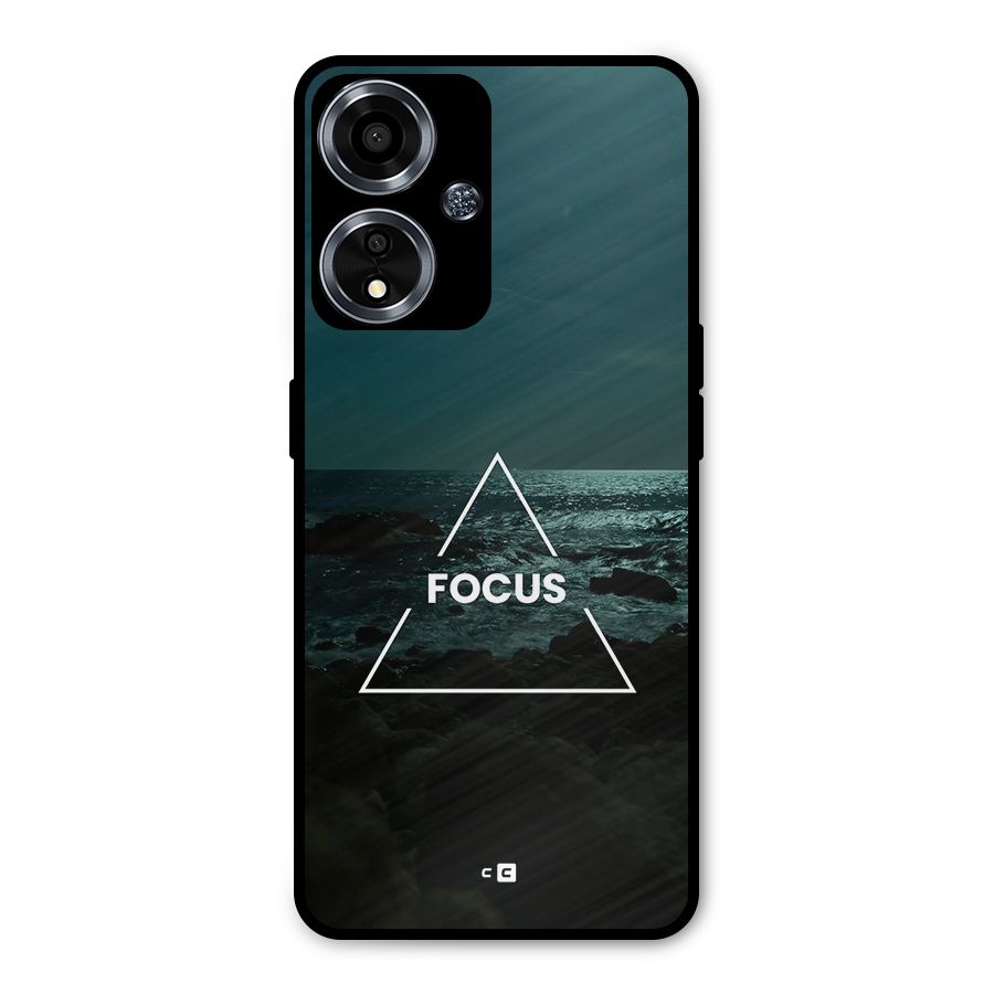Prime Focus Metal Back Case for Oppo A59