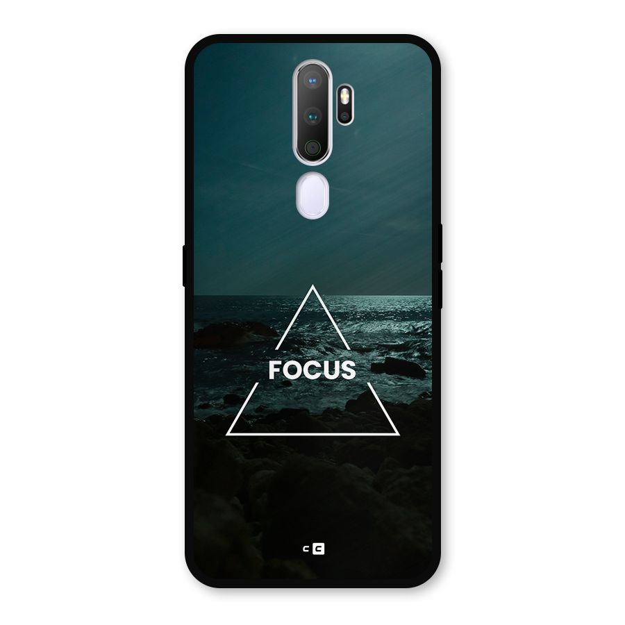 Prime Focus Metal Back Case for Oppo A9 (2020)