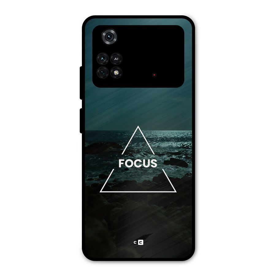Prime Focus Metal Back Case for Poco M4 Pro 4G