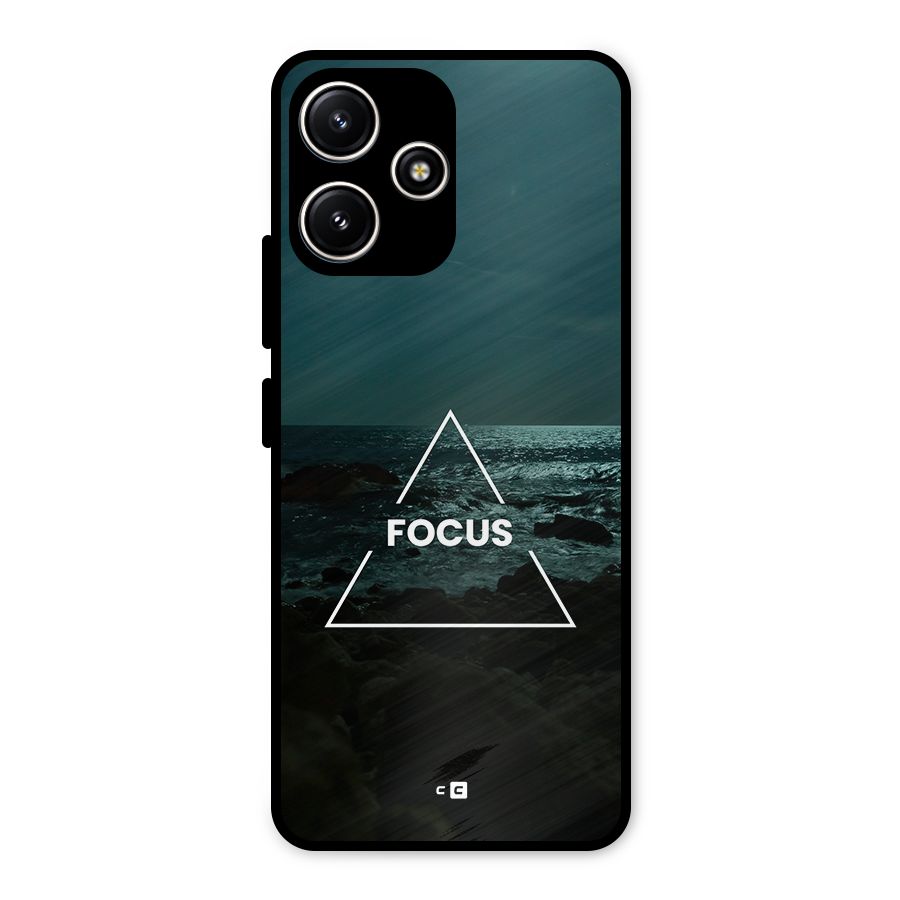 Prime Focus Metal Back Case for Poco M6 Pro