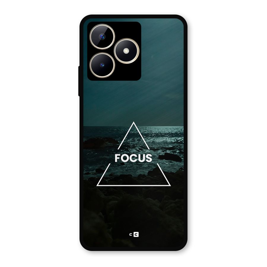Prime Focus Metal Back Case for Realme C53