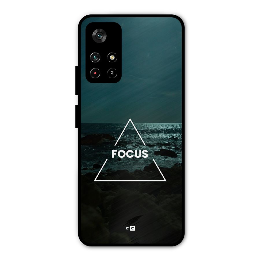 Prime Focus Metal Back Case for Redmi Note 11T 5G